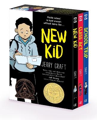 Book cover for New Kid 3-Book Box Set