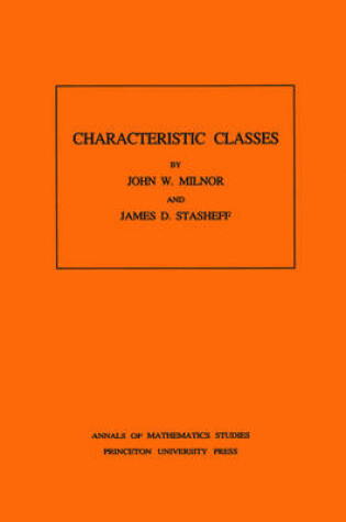 Cover of Characteristic Classes. (AM-76)