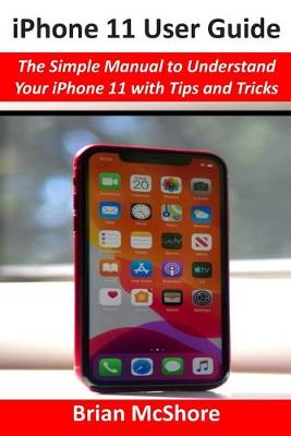 Book cover for iPhone 11 User Guide