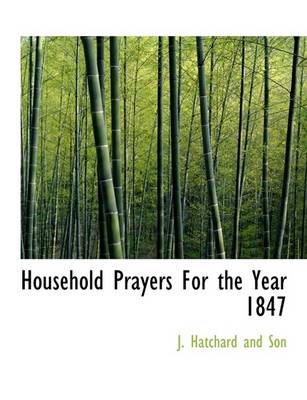 Book cover for Household Prayers for the Year 1847