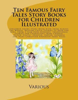 Book cover for Ten Famous Fairy Tales Story Books for Children Illustrated