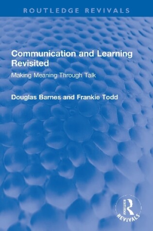 Cover of Communication and Learning Revisited