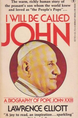 Cover of I Will Be Called John