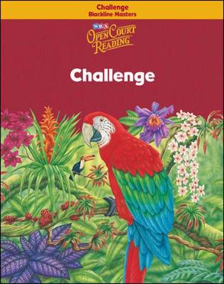Book cover for Open Court Reading, Challenge Blackline Masters, Grade 6