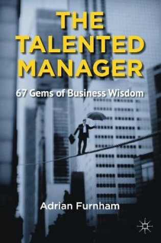 Cover of The Talented Manager