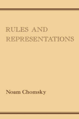 Cover of Rules & Representations (Paper)