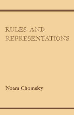 Book cover for Rules & Representations (Paper)