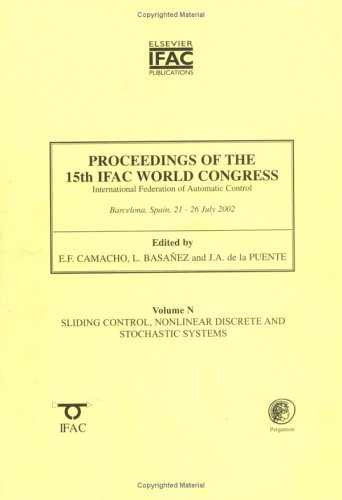 Book cover for Proceedings of the 15th IFAC World Congress, Sliding Control, Nonlinear Discrete and Stochastic Systems