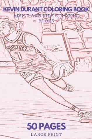 Cover of Kevin Durant Coloring Book