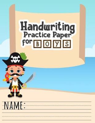 Book cover for Handwriting Practice Paper for Boys