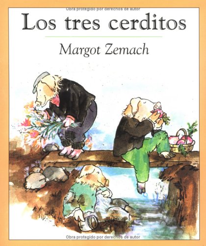 Book cover for Los Tres Cerditos