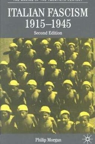 Cover of Italian Fascism, 1915-1945