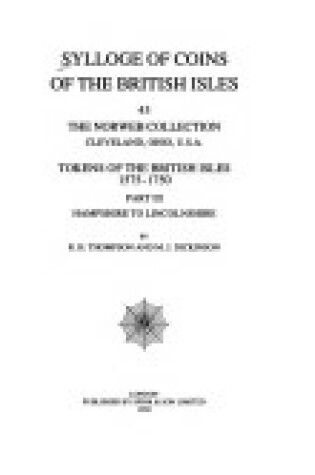 Cover of Sylloge of Coins of the British Isles