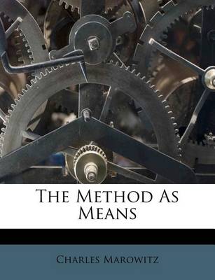 Book cover for The Method as Means