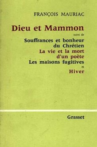 Cover of Dieu Et Mammon