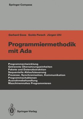 Book cover for Programmiermethodik mit Ada