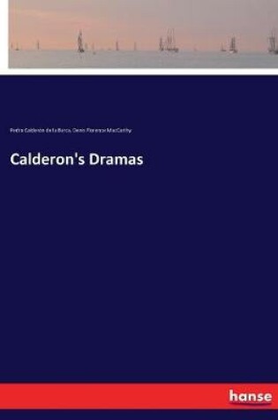 Cover of Calderon's Dramas