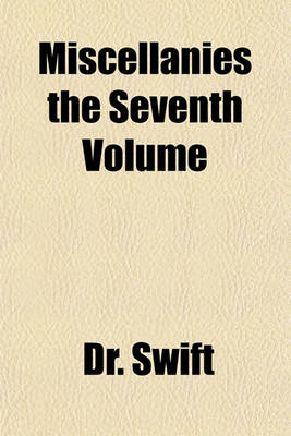 Book cover for Miscellanies the Seventh Volume