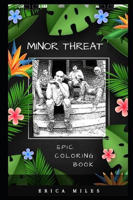 Cover of Minor Threat Epic Coloring Book