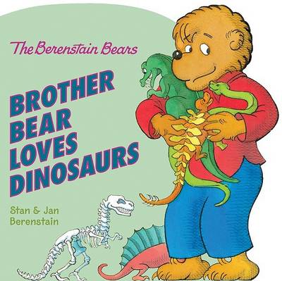 Book cover for Brother Bear Loves Dinosaurs