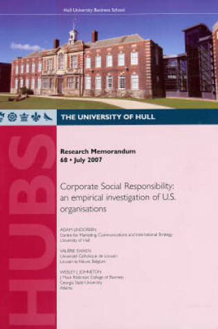 Cover of Corporate Social Responsibility