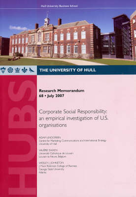 Cover of Corporate Social Responsibility