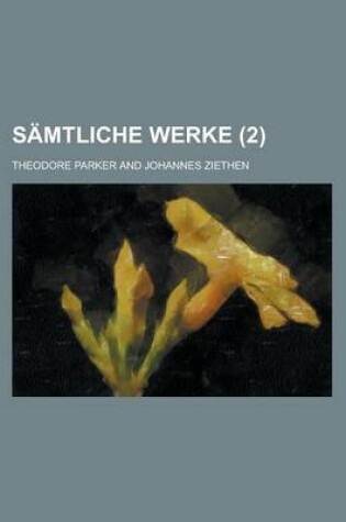 Cover of Samtliche Werke (2 )