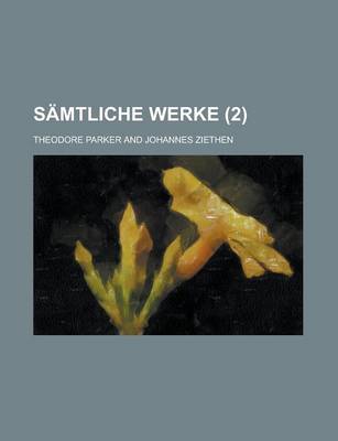 Book cover for Samtliche Werke (2 )