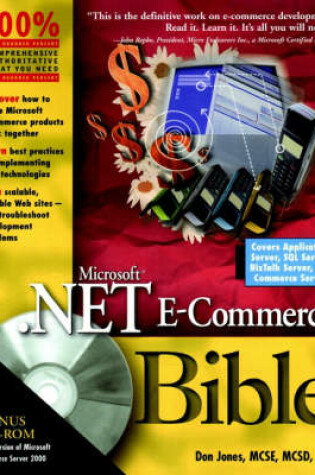 Cover of Microsoft Net E-Commerce Bible