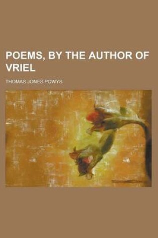 Cover of Poems, by the Author of Vriel