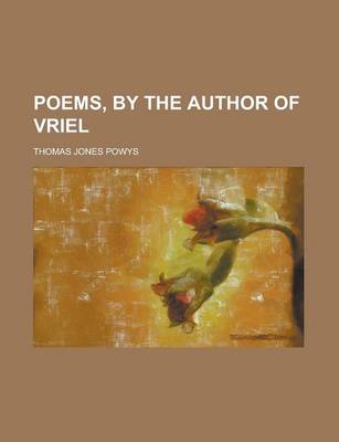 Book cover for Poems, by the Author of Vriel