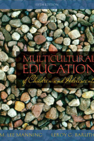 Cover of Multicultural Education of Children and Adolescents