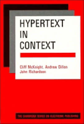 Cover of Hypertext in Context