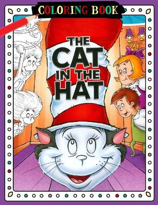 Book cover for The Cat In The Hat Coloring Book