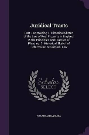 Cover of Juridical Tracts