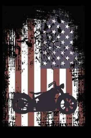 Cover of American Flag Motorcycle Travel Journal