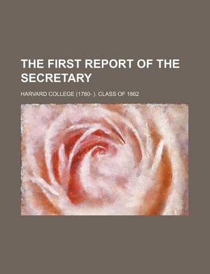 Book cover for The First Report of the Secretary