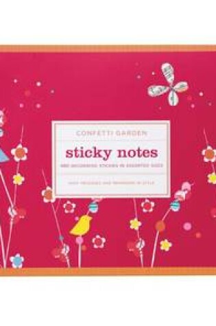 Cover of Confetti Garden Sticky Notes