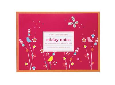 Book cover for Confetti Garden Sticky Notes