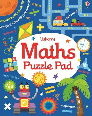 Book cover for Maths Puzzles Pad
