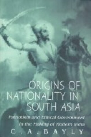 Cover of Origins of Nationality in South Asia