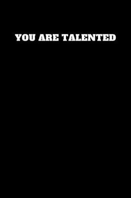 Book cover for You Are Talented