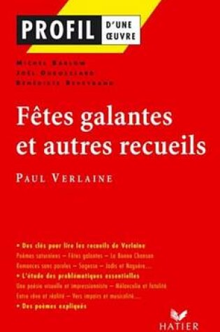 Cover of Profil - Verlaine (Paul)