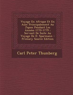Book cover for Voyage En Afrique Et En Asie