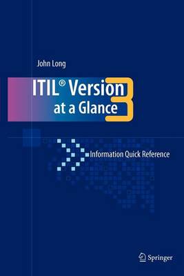 Book cover for Itil Version 3 at a Glance