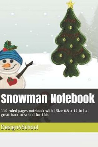 Cover of Snow Man Notebook