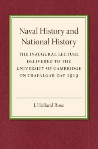 Cover of Naval History and National History