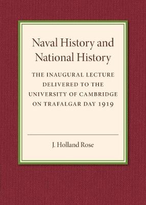 Book cover for Naval History and National History