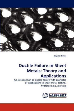 Cover of Ductile Failure in Sheet Metals