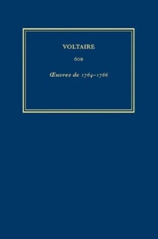 Cover of Complete Works of Voltaire 60B